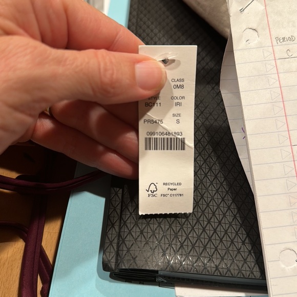 J. Crew string bikini top and hipster full coverage bottom Burgundy sold as set - Picture 4 of 5